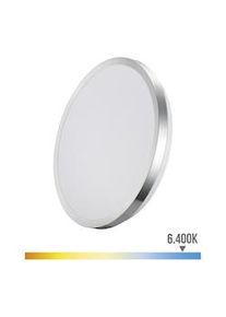 Aplique Super Led De Superficie 18W 1820Lm 6500K Ø33X5,9Cm Marco Cromado Edm