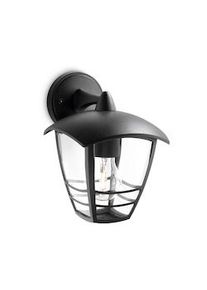 Aplique Exterior Pared Inv. 1X60W Negro Mod. Creek Philips