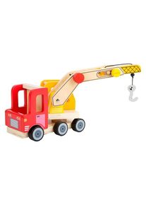 Small Foot - Wooden Crane Truck with Movable Crane