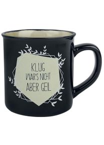 Sag es wie es ist Klug war's nicht aber geil Tasse multicolor