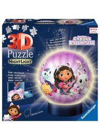 Puzzle 3D Ball 72 pièces illuminé - Gabby's Dollhouse - Ravensburger