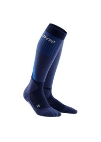 CEP Damen Cold Weather Compression Tall Socks blau