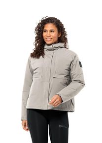 Jack Wolfskin Damska nieprzemakalna kurtka zimowa Wandermood Jacket Women L dusty grey