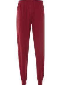Heren Pyjama donkerrood gestreept Maat 60/62