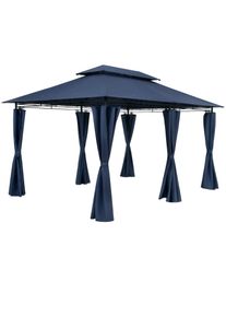 Casaria® Gazebo Topas 3x4m blu