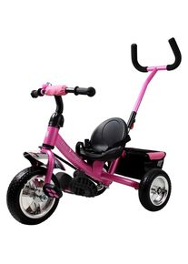 Spielwerk® Triciclo per bambini Free Angel rosa in metallo