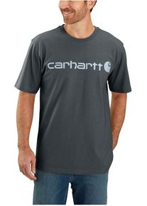 Carhartt Core Logo, t-shirt , kleur: lichtbruin , maat: S