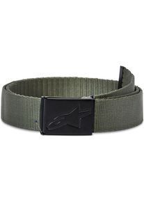 Alpinestars Ageless Web, cintura , colore: Verde Scuro/Nero , dimensione: Taglia unica