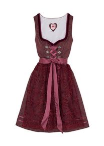 Spieth & Wensky SPIETH & WENSKY Dirndl 'Bea' Damen weinrot Größe 38