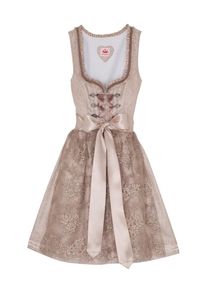 Spieth & Wensky SPIETH & WENSKY Dirndl 'Bari' Damen taupe Größe 32