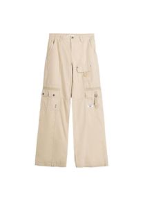 Bershka Dames Cargobroek sand 40