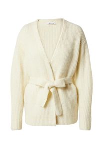 EDITED Dames Gebreid vest 'Annika' wit XXS