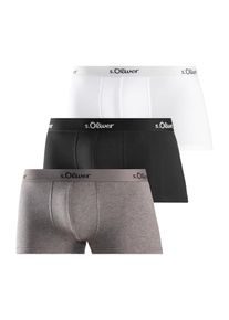 s.Oliver Boxeri Bărbaţi gri, negru, alb, Mărimea L