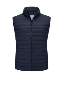 Jack & Jones Nadměrná velikost: Jack & Jones, Prošívaná vesta z recyklovaného polyesteru Modrá