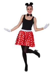 MÜLLER Jupe rouge à pois blancs