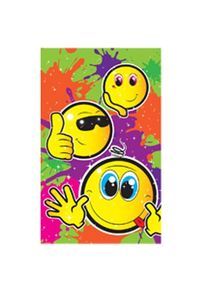 Henbrandt Quaderno block notes smiley 9,5 cm