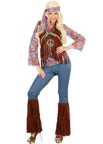 Widmann Déguisement hippie femme classique