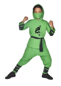 Amscan Costume ninja vert enfant