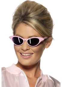 Smiffys Occhiali da sole rosa anni '50 per donna (2er Multipack)