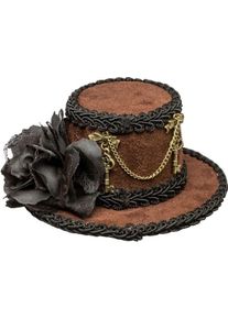 Orlob Retro steampunk minicylinder brun-sort