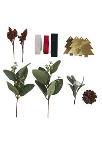 Ginger Ray Ensemble d'emballage cadeau de Noël maison de campagne