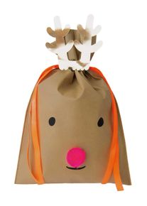 Rico Design Joli sac cadeau renne 30 x 45cm