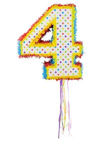Folat Pinata colorato numero 4