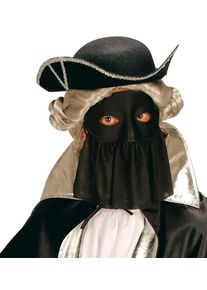 Widmann Masque pour les yeux en voile noir
