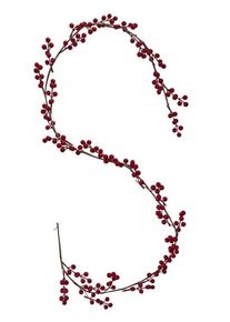 Ginger Ray Country house Christmas berries garland 1,8m