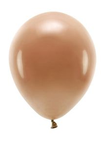 partydeco 100 palloncini eco marrone chiaro 26cm