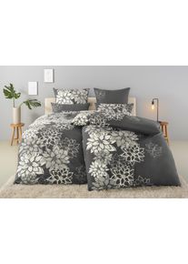 Home Affaire Bettwäsche »Susan in Gr. 135x200 oder 155x220 cm«, (2 tlg.), Bettwäsche aus Baumwolle, romantische Bettwäsche mit Blumen