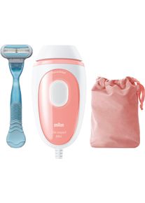 Braun Ipl-Haarentferner »Silk-Expert Pro Ipl pl1014«, 300.000 Lichtimpulse, Skin Pro Sensoadapt Technologie rosa, Schnelles, einfaches und sanftes...