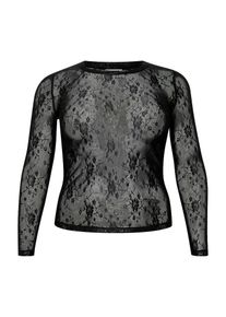 Kaffe CURVE T-shirt 'Nikoline'' Femme noir taille S