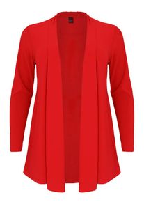 Yoek Dames Gebreid vest ' Dolce ' rood S-M