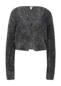 QS Dames Gebreid vest zwart / wit S