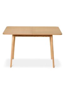 Erweiterbarer Esstisch Tchibo - Braun - Holz
