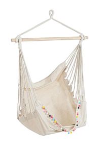 Bizzotto Hangende tuinstoel crème - (B)100 x (H)135 cm - 41% |