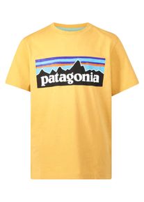 Patagonia Kinder Geel t-shirt