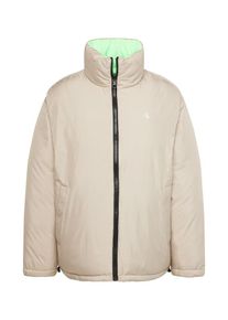 Calvin Klein Jeans Heren Tussenjas beige / limoen / zwart / wit XS