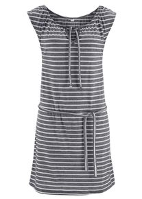 Venice Beach Strandkleid Damen graphit / weiß Größe 34