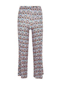 Dorothy Perkins Petite Spodnie 'Geo' dla kobiet lazur / morelowy / czarny / biały Rozmiar 34