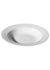 Aro Piatto fondo, porcellana, Ø 21.5 cm, bianco, 6 pezzi