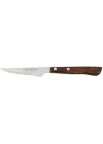 San Ignacio Alcaraz - Cuchillo Chuletero 11cm Acero Inoxidable Mango Madera