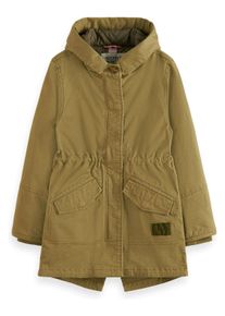 Scotch & Soda SCOTCH & SODA Kinder Khaki parka voor meisjes