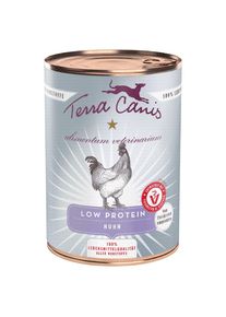 Terra Canis Alimentum Veterinarium Low Protein 6 x 400 g pour chien - poulet