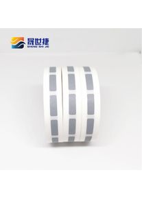 Shengshijie 5x15mm 1000pcs/Rolls Scratch Off Sticker Label Grey For Cover Card Wedding Party Game business promotions, etc