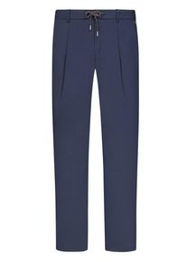 Plus size : Hiltl, Chinos with stretch content and drawstring in a Blue