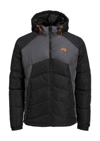 Jack & Jones plussize: Nadměrná velikost: Jack & Jones, Kurtka pikowana z kapturem Czarny