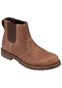 Plus size : Timberland, Nubuck leather Chelsea boots, Larchmont in a Brown