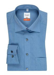 Plus size : OLYMP, Luxor modern fit shirt, extra long in a Blue